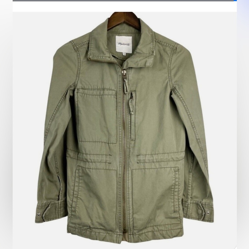 Madewell Women Passage Utility Cargo Jacket